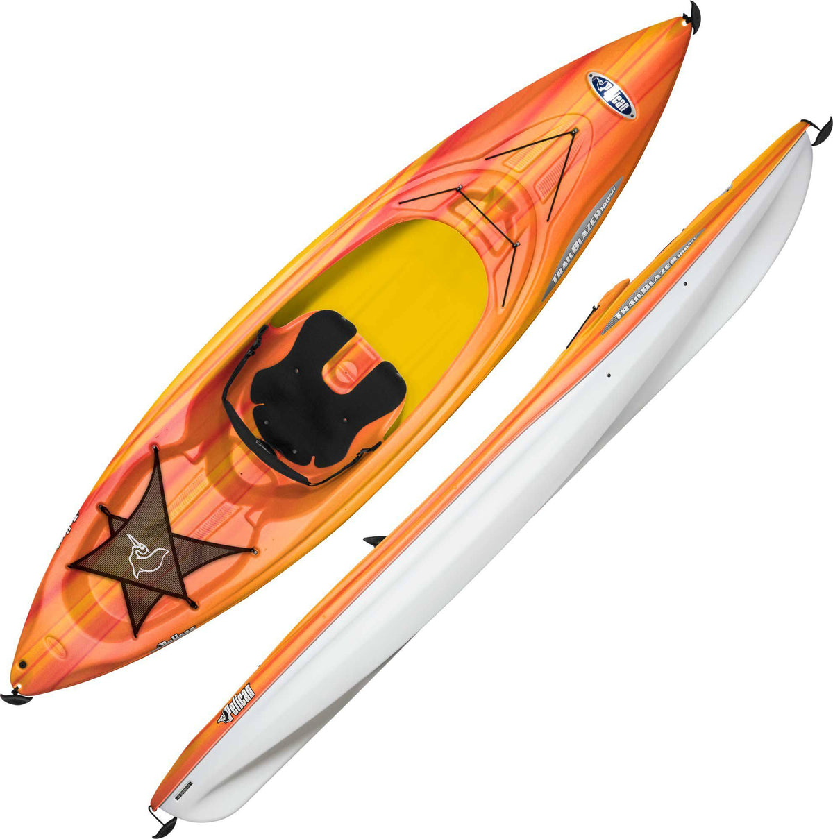 Fade Red Yellow Kayak W401