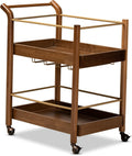 Walnut Brown Trolleys and Carts X75105