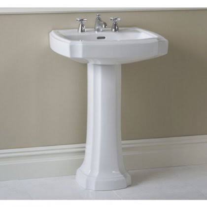 Sedona Beige Pedestal Lavatory B57013