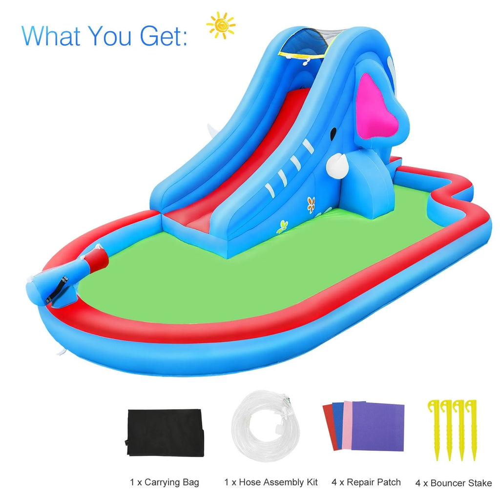 Inflatable Water Slide Kids Pool with Blower N3099