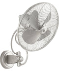 Satin Nickel Wall Fan X664