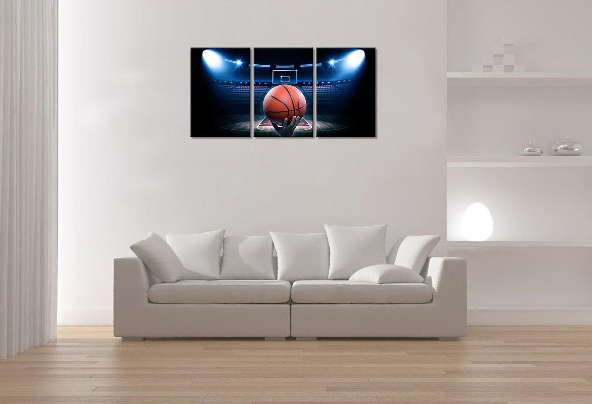 3 Pieces Stretched Canvas Wall Art 16x24x3 Panels S404