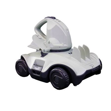 Cordless Robotic Pool Cleaner with Batteries and Charger Cable Q44163