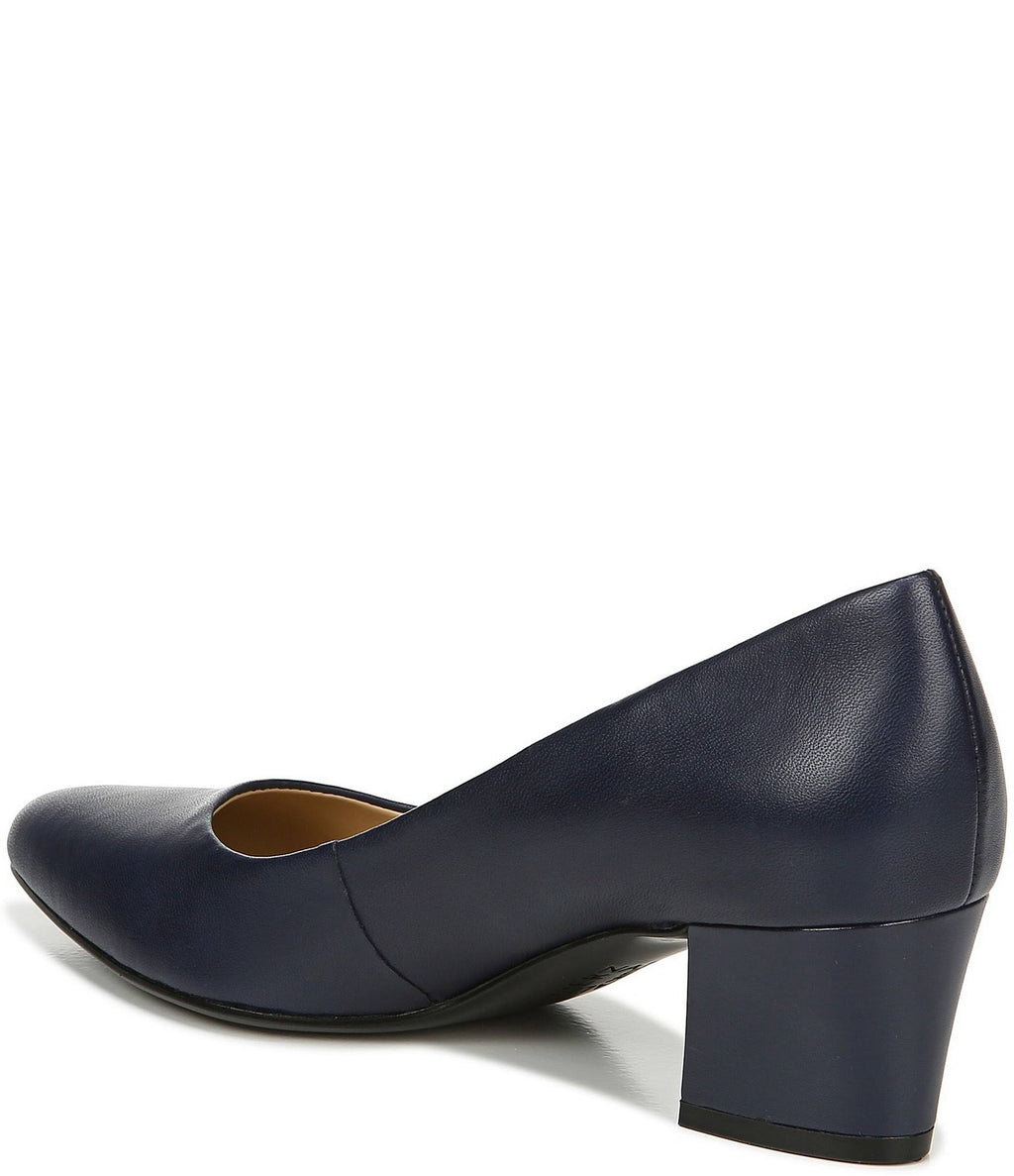 Nude Leather Pumps L494