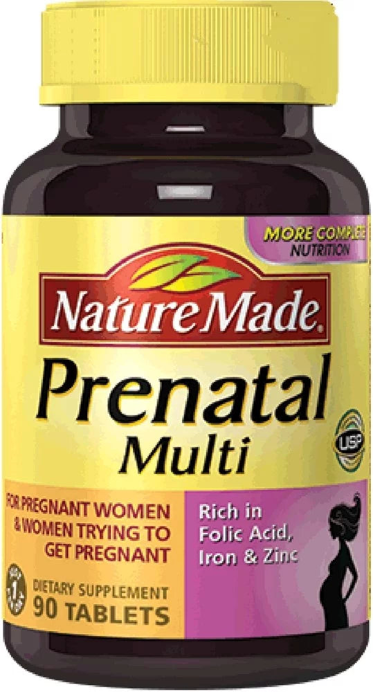 90 Tablets Prenatal Multi Dietary Supplement (Pack of 2) V452