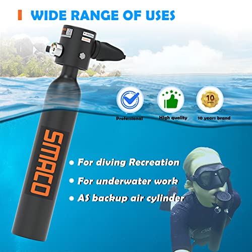 Double Scuba Tank with 0.5L Capacity B140999