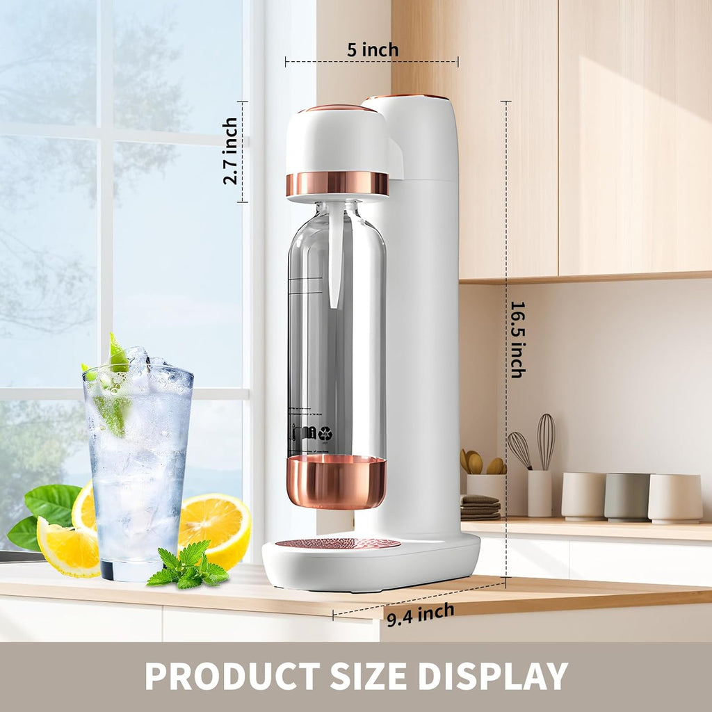 Sparkling Water Maker Soda Maker Machine with 1L PET Bottle B325036