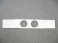 Window Panel with Two Holes G1872
