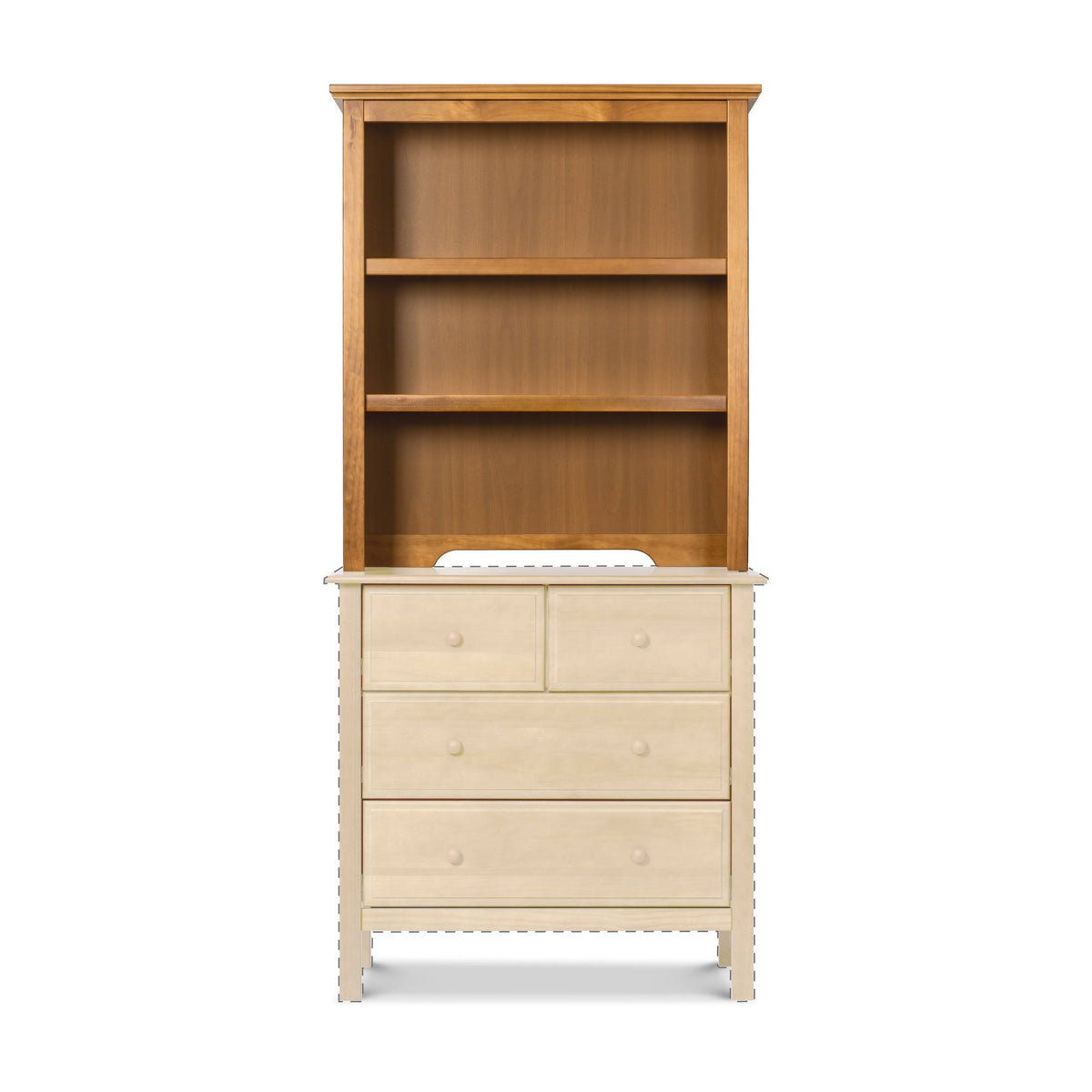 White Bookcase/Hutch B135