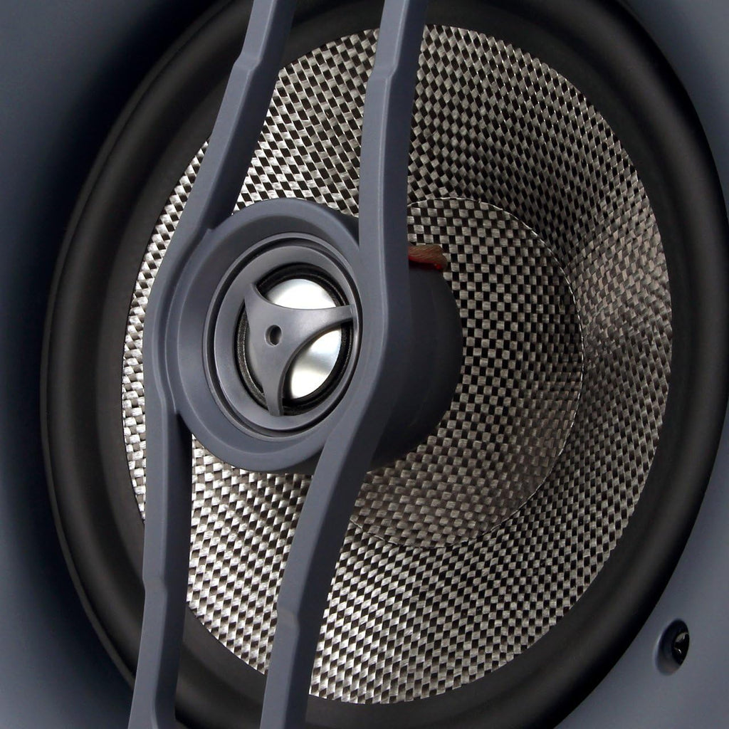 White 2-Way in Ceiling in Wall Speaker, 8 Inch Woofer, Pack of 2 X22200