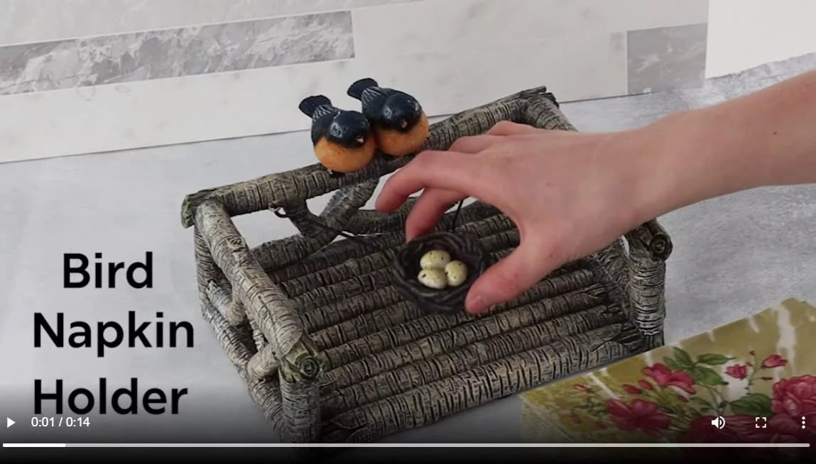 Resin Weighted Flat Napkin Holder C215519