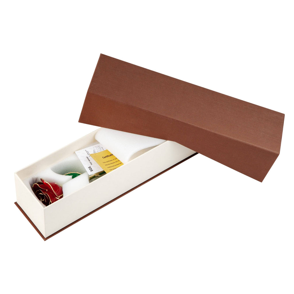 24K Gold Dipped Laquered Rose G7888