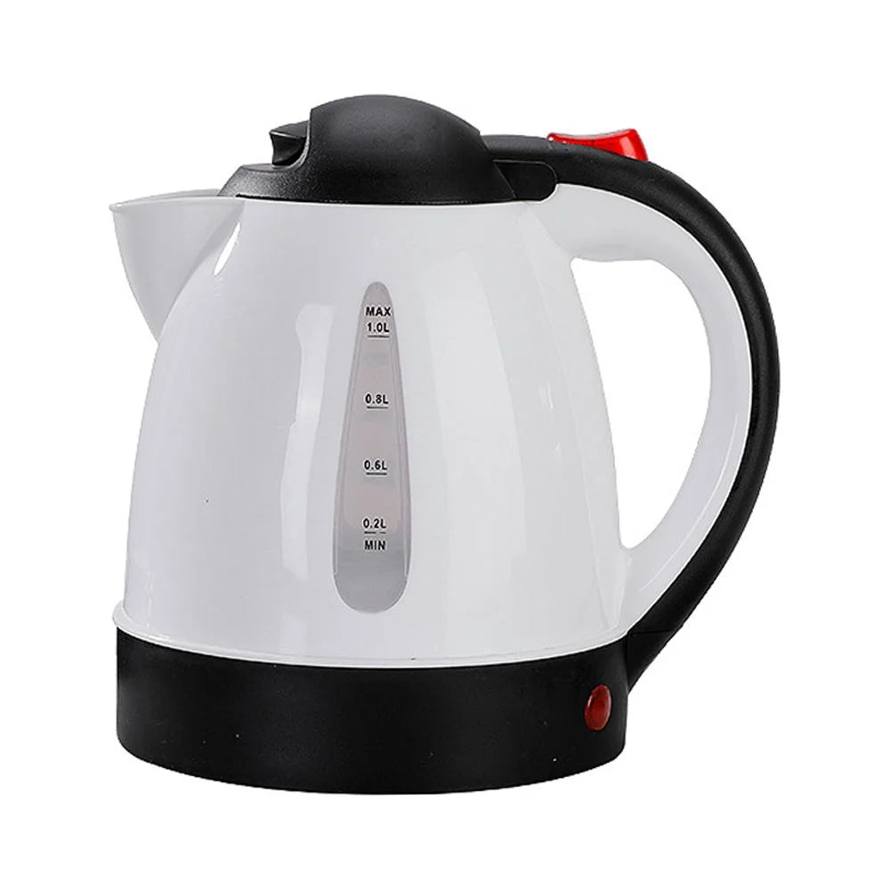 1000mL Car Electric Kettle 24V 250W Portable White U58296