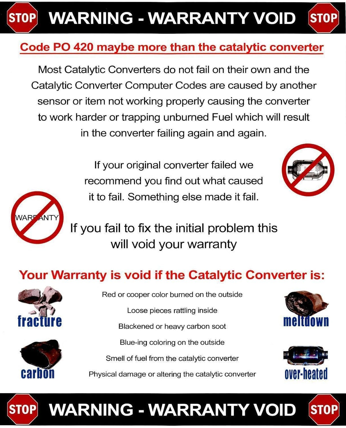 Frt & Rear Catalytic Converter With Gaskets A230507
