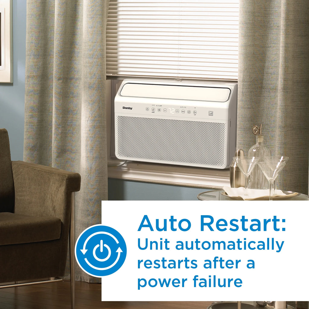8,000 BTU White Window AC T371999