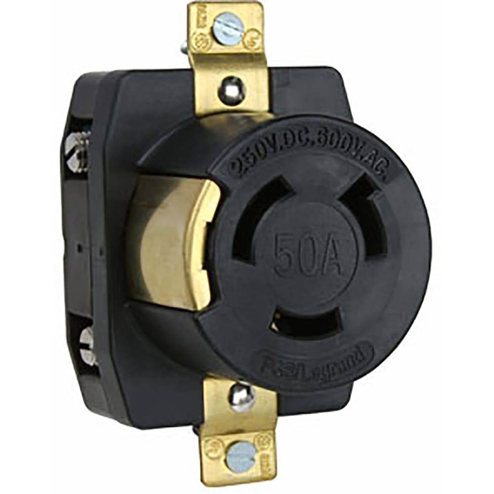 50A 2P3W 250V Receptacle W6332