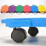 Green Caster Board Set of 6 Y604066