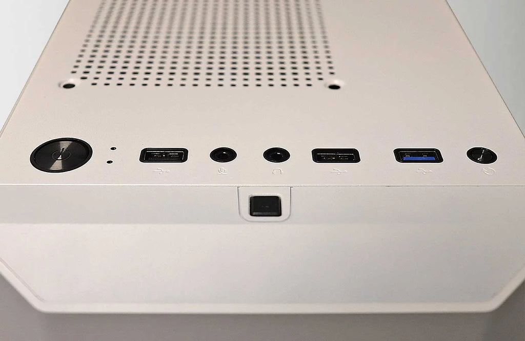 White AMD Ryzen 5 2600 NVIDIA RTX 3060 12GB 32GB DDR4 3200 RAM 1TB NVMe SSD Windows 11 Pro Gaming PC N49805