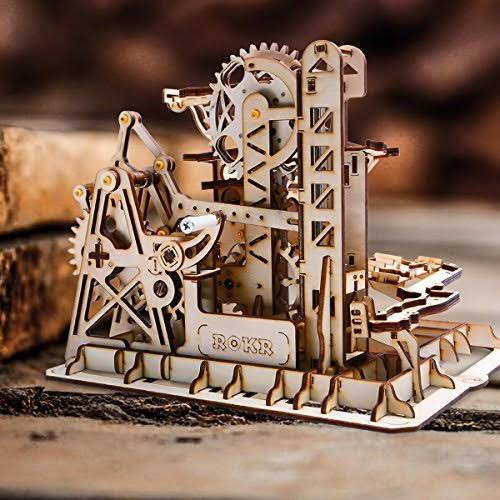 3D Wooden Puzzle Mechanical Model DIY Toy R48537