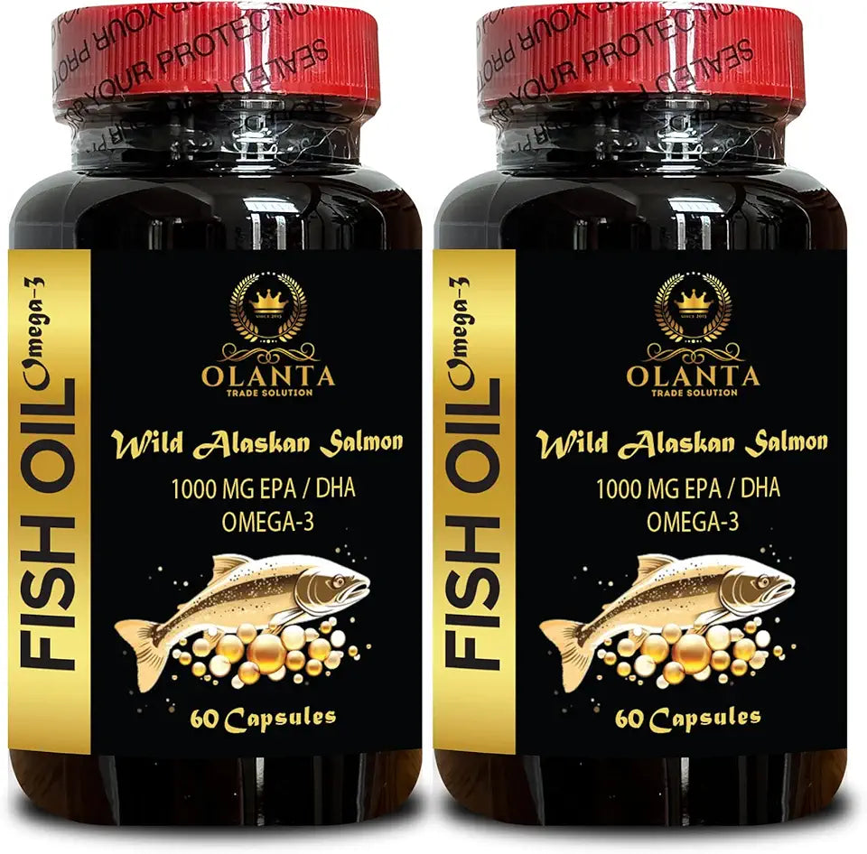 Salmon Oil Omega-3 Softgels O6327