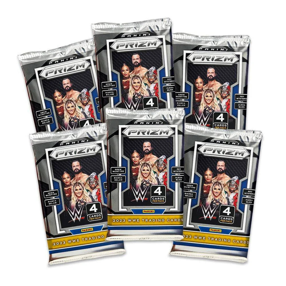 WWE Prizm Trading Cards Blaster Box E553