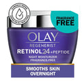 Retinol & Peptide Night Face Moisturizer 1.7 fl oz J3667