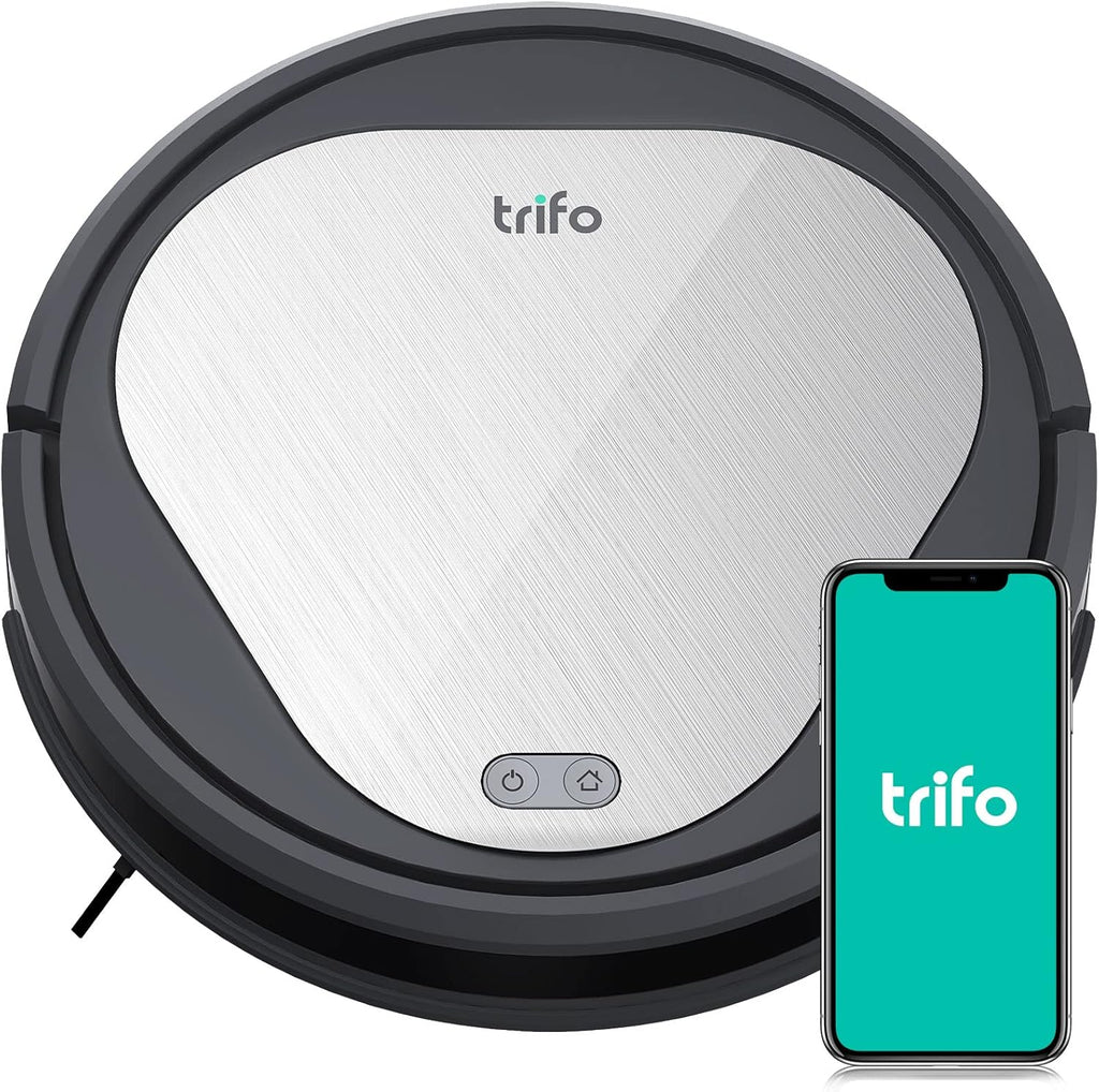 Robot Vacuum, 4000Pa Suction, 2600mAh Battery, Self-Charging L136