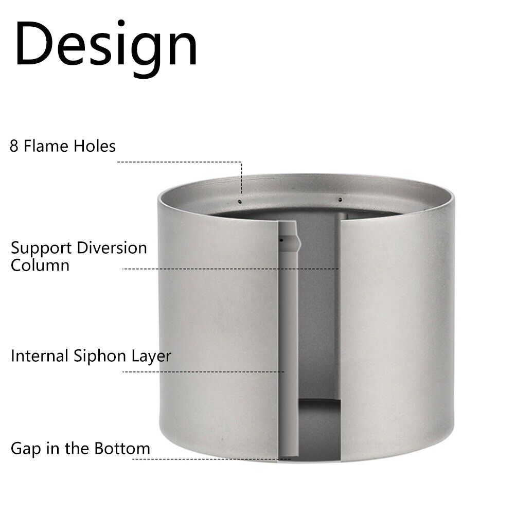 70ml Titanium Alcohol Stove G828269