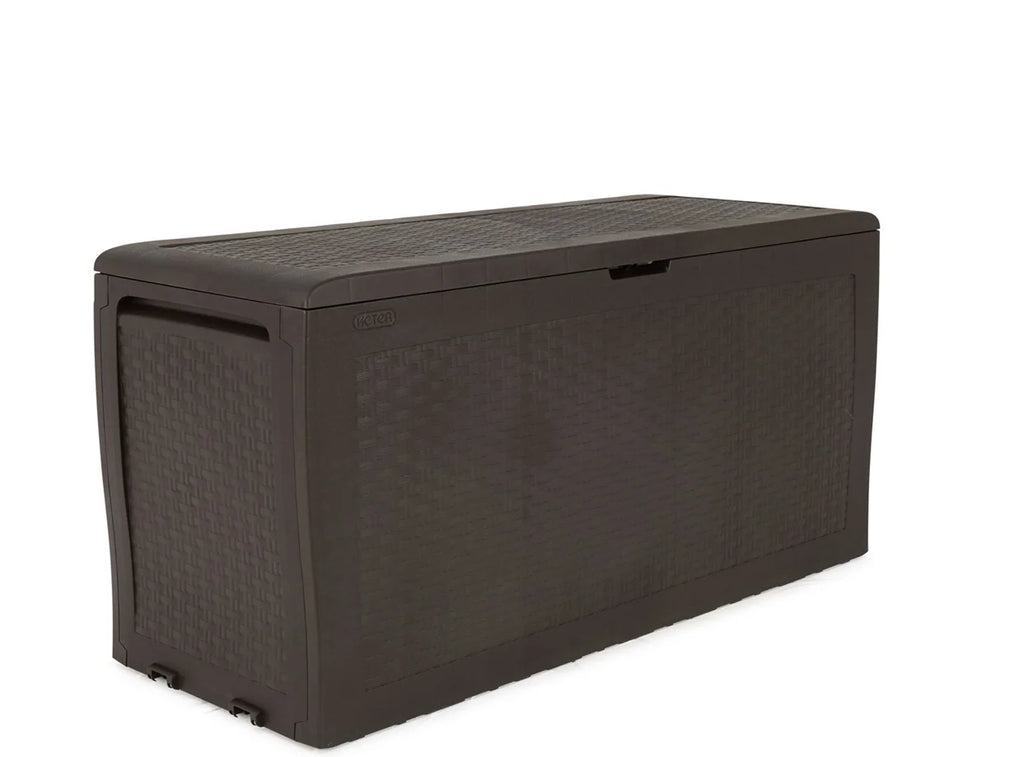 Brown Resin Outdoor Storage Deck Box Z8338