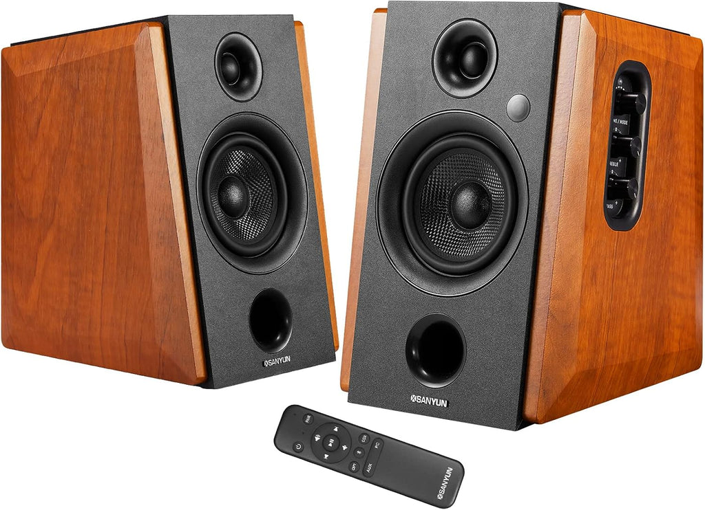 Active Bookshelf Speakers with Carbon Fiber Speaker Unit S746715