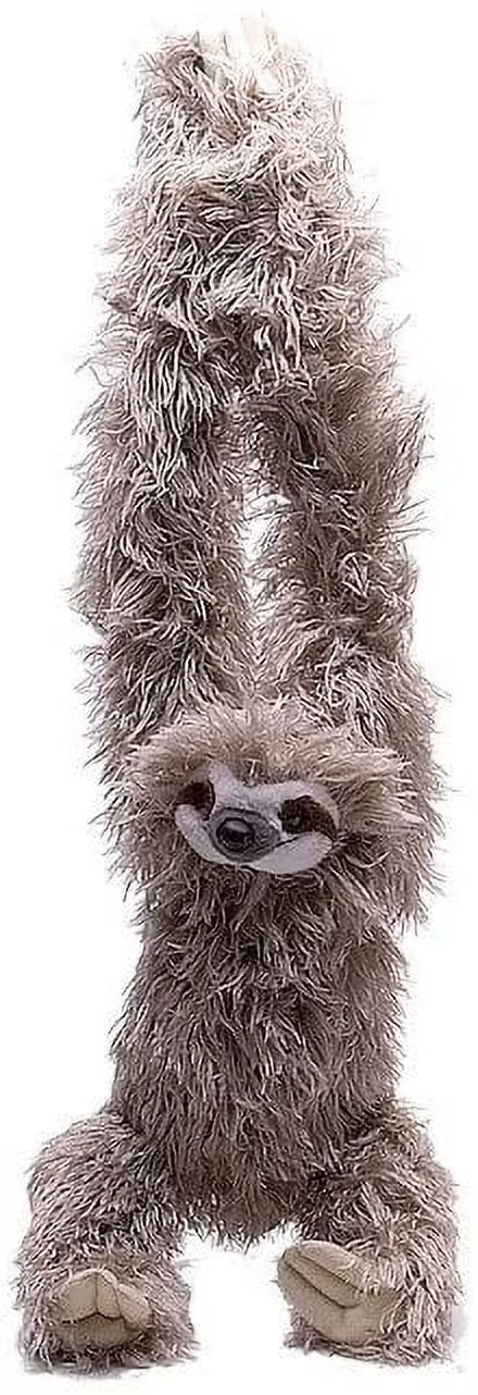 Hanging Three Toed Sloth Plush, 30 inches Z4502