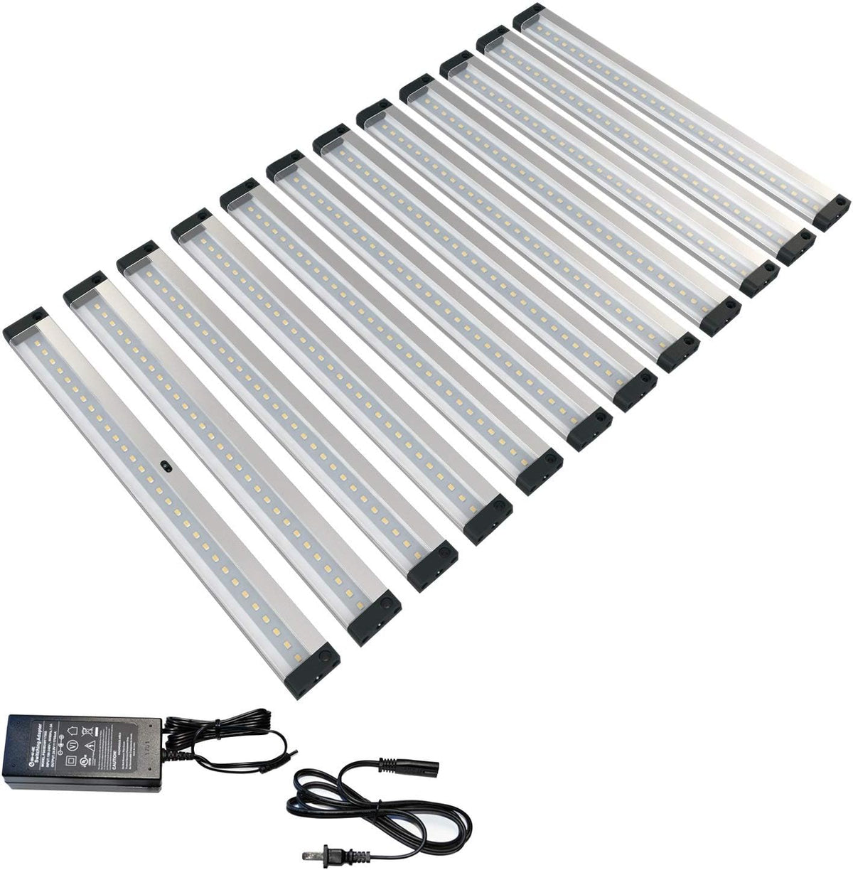 12 Panels 12 inch LED Dimmable Under Cabinet Lighting Kit A1396