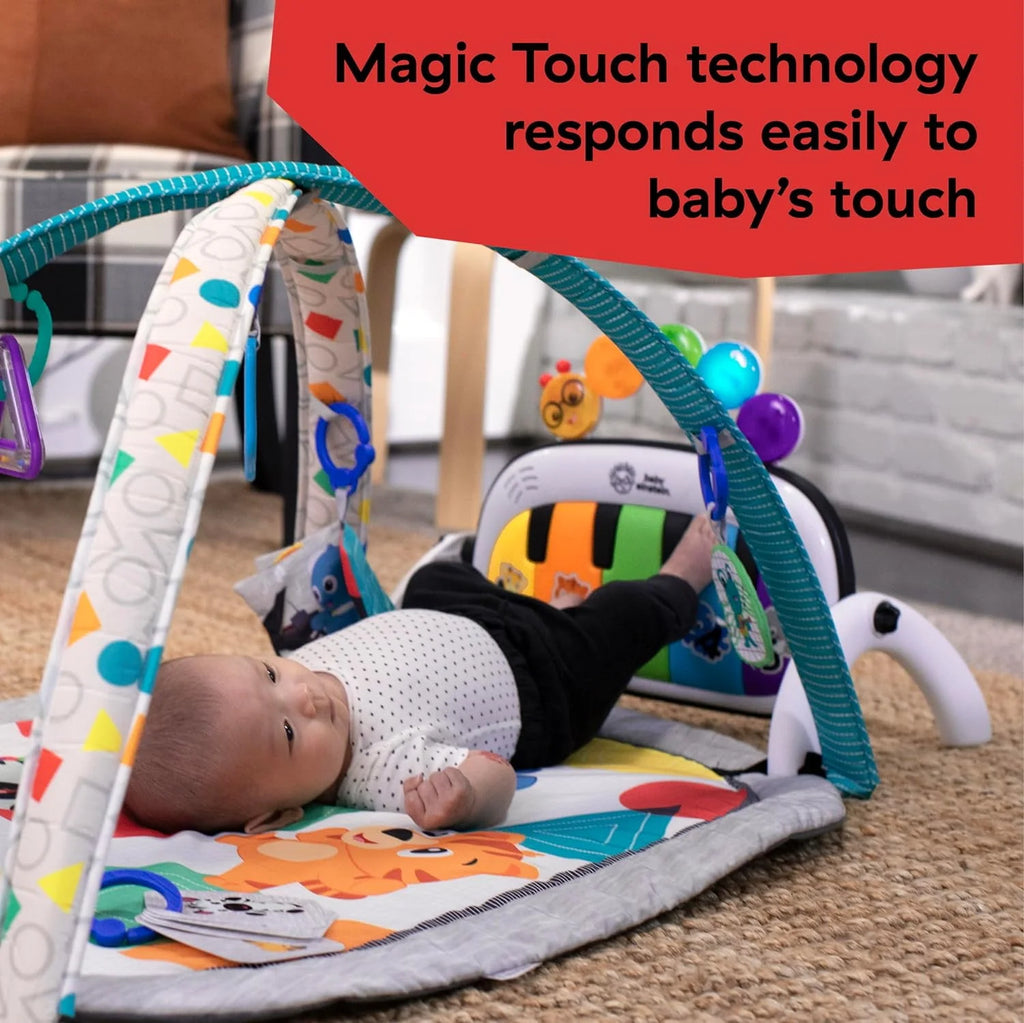 4-in-1 Baby Activity Gym & Tummy Time Play Mat with Piano K354