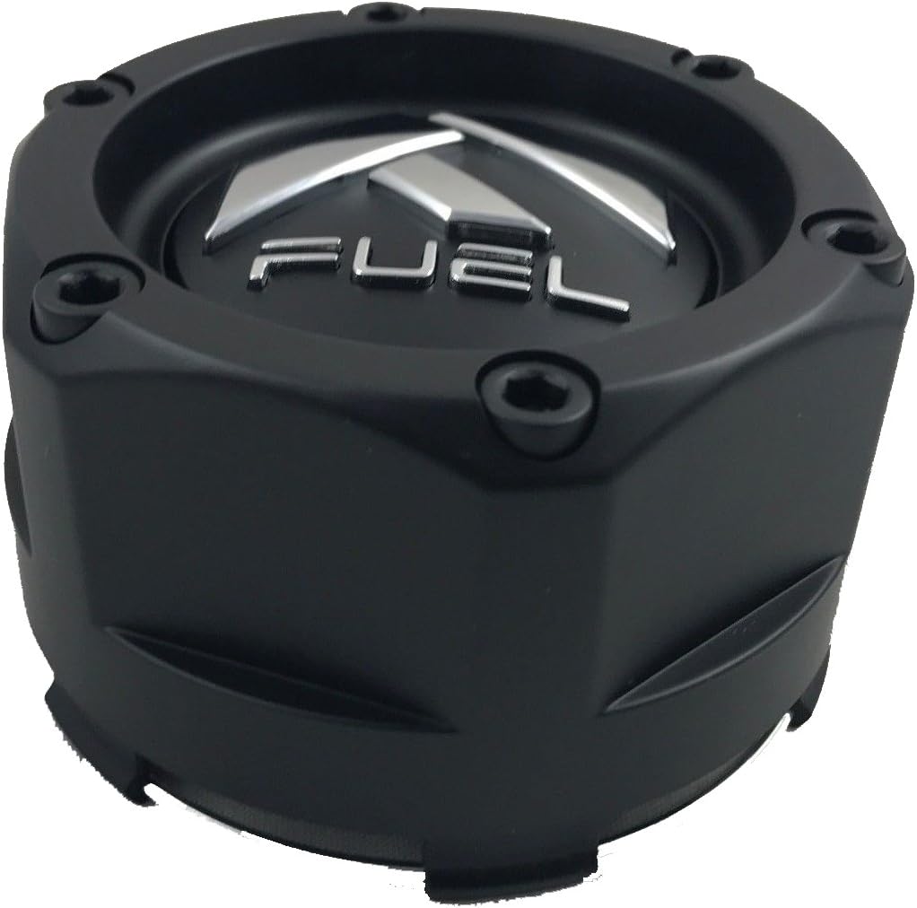 Matte Black Custom Wheel Center Cap Pack of 2 Z379
