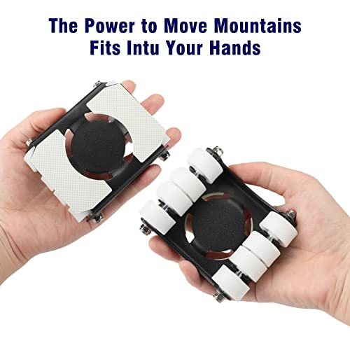 Heavy Duty Furniture Lifter 4 Appliance Roller 880 LBS Load Capacity Wheels Adjustable Height Lifting Tool Lever Z879573