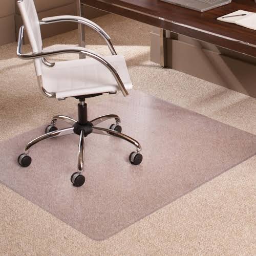 Beveled Edge Chair Mat for Low to Medium Pile Carpet H8494