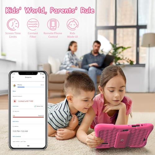 10 inch Android Tablet with 32GB Storage – Pink X9082