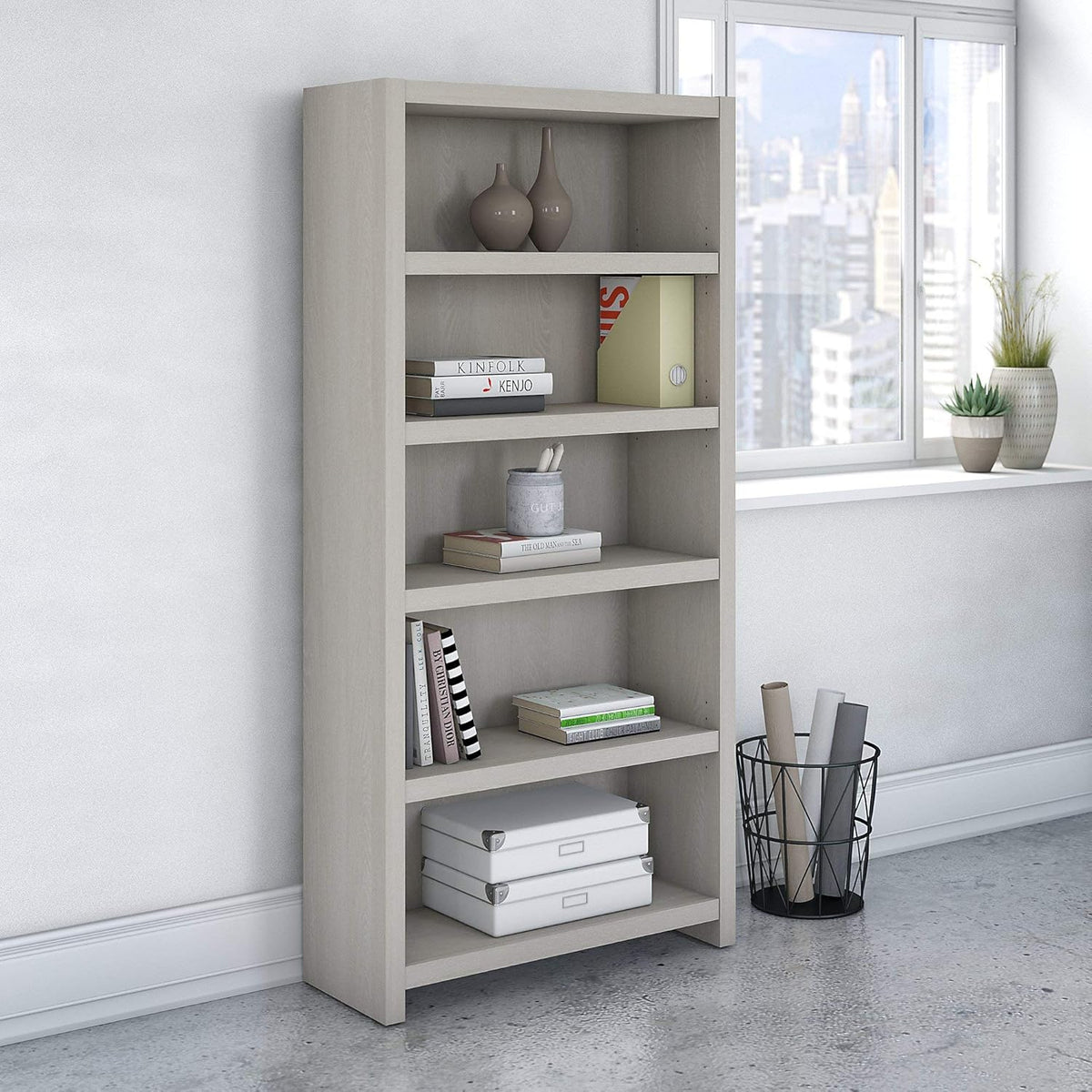 5 Shelf Bookcase V243