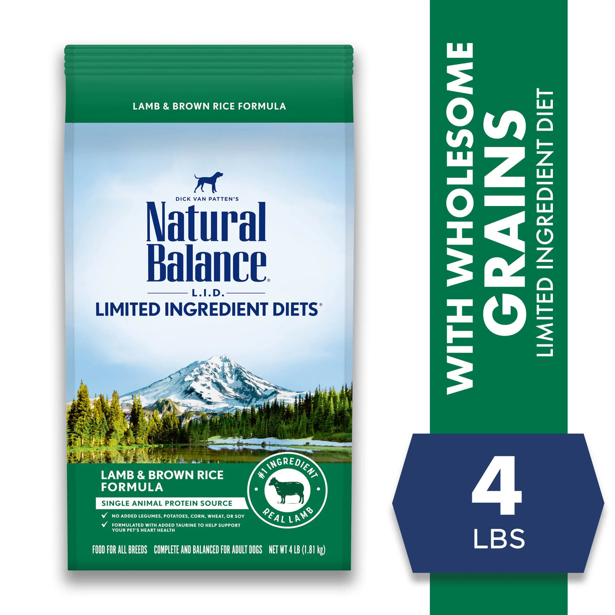 4 Pounds Limited Ingredient Dry Dog Food M282