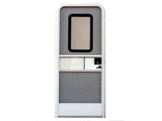 RV Square Entrance Door 32 inch x 72 inch Polar White G646