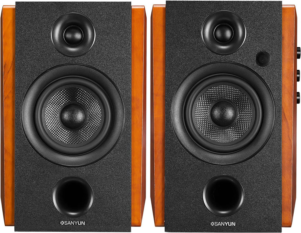 Active Bookshelf Speakers with Carbon Fiber Speaker Unit S746715