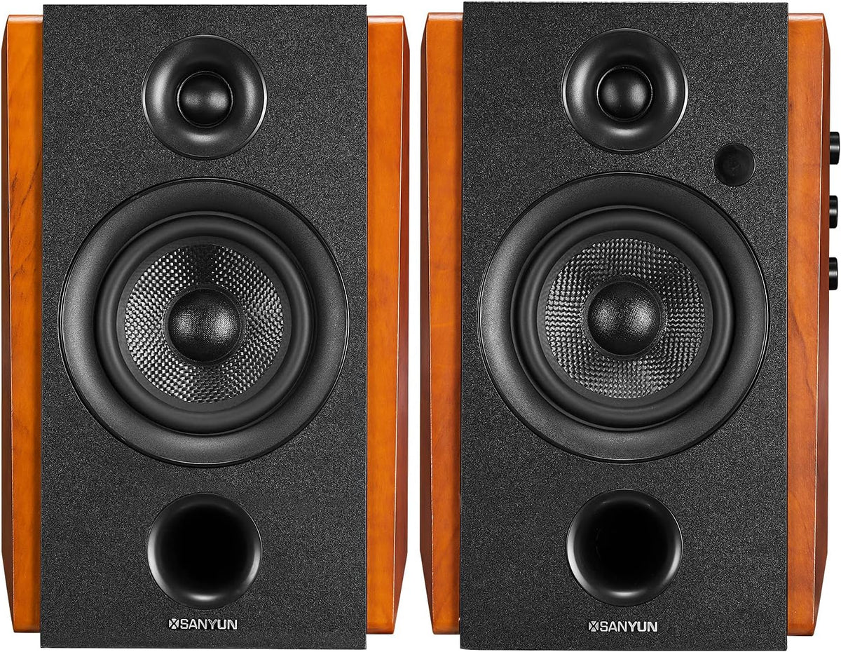 Active Bookshelf Speakers with Carbon Fiber Speaker Unit S746715