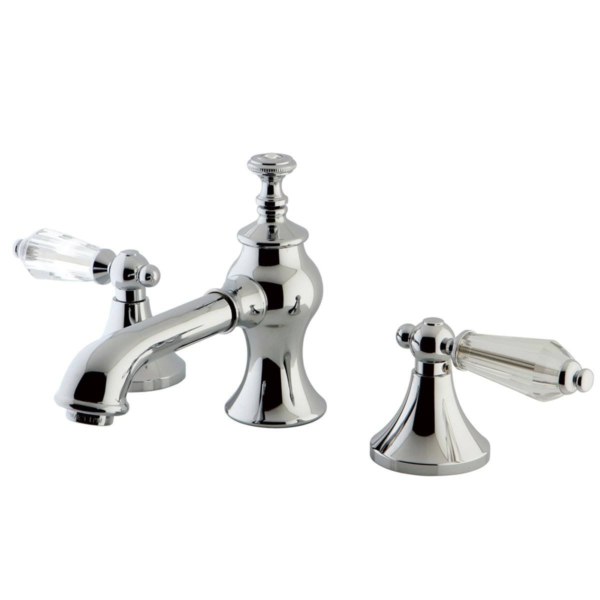 Oil Rubbed Bronze Widespread Lavatory Faucet with Brass Pop-Up M24089