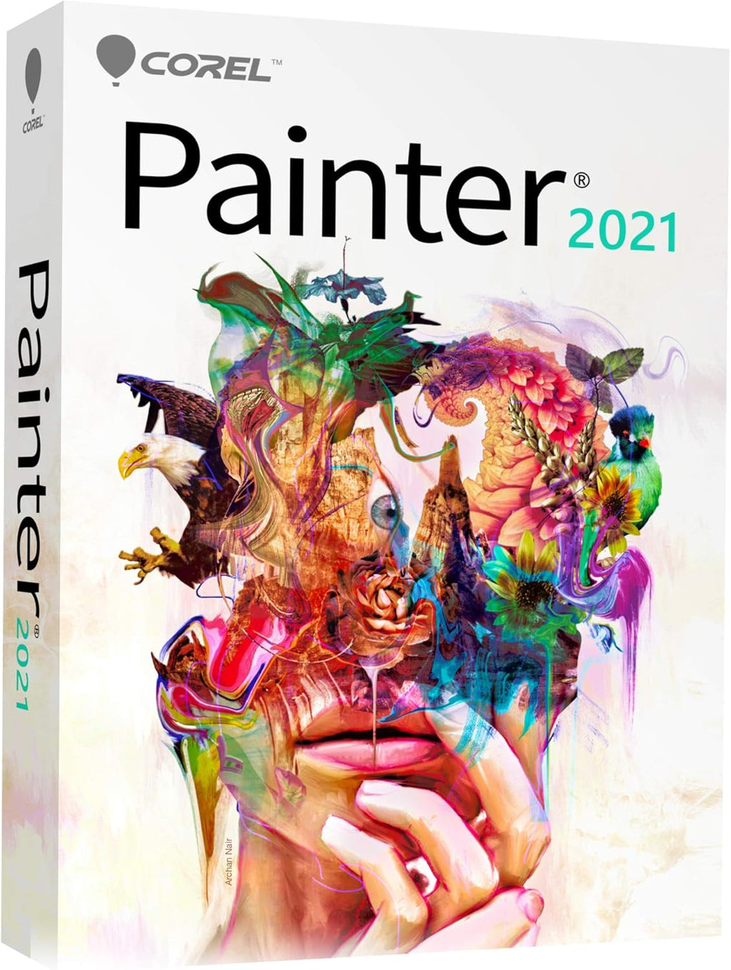 Painter 2021 Upgrade Digital Painting Software [PC/Mac Keycard] J30525