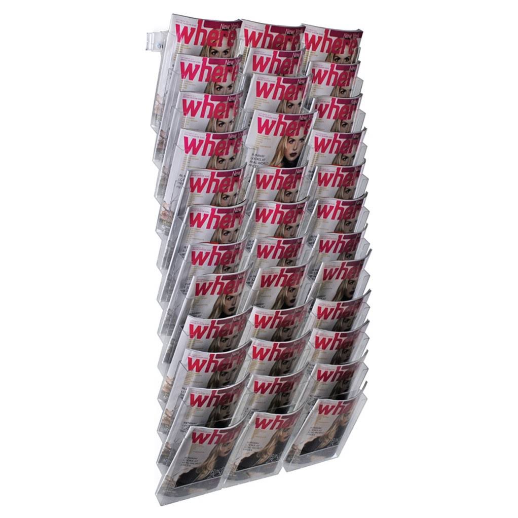 36-Pocket Bifold Wall Mount Display N281