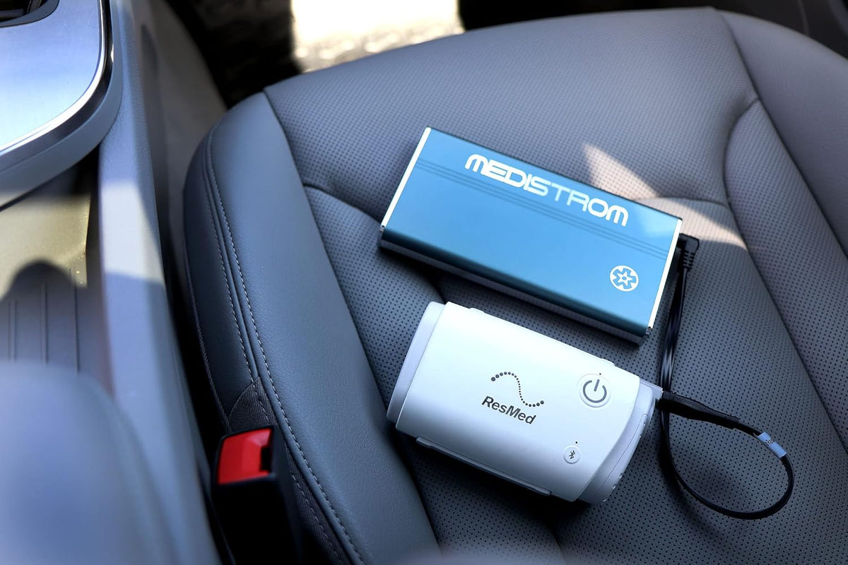Bundle - Pilot-24 Lite CPAP Battery & Car Charger for ResMed Airsense 10, S9 and AirMini CPAP Devices K27743