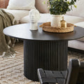 Black Round Coffee Table D21575
