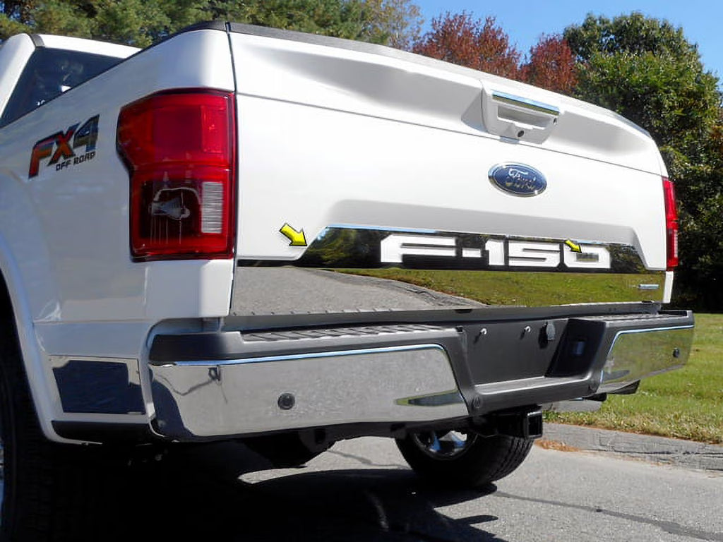 Stainless Steel Tailgate Accent 2Pc C4009