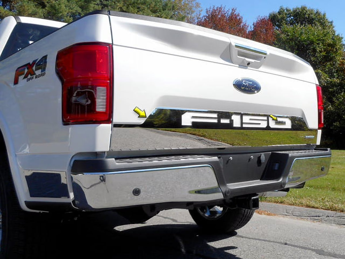 Stainless Steel Tailgate Accent 2Pc C4009