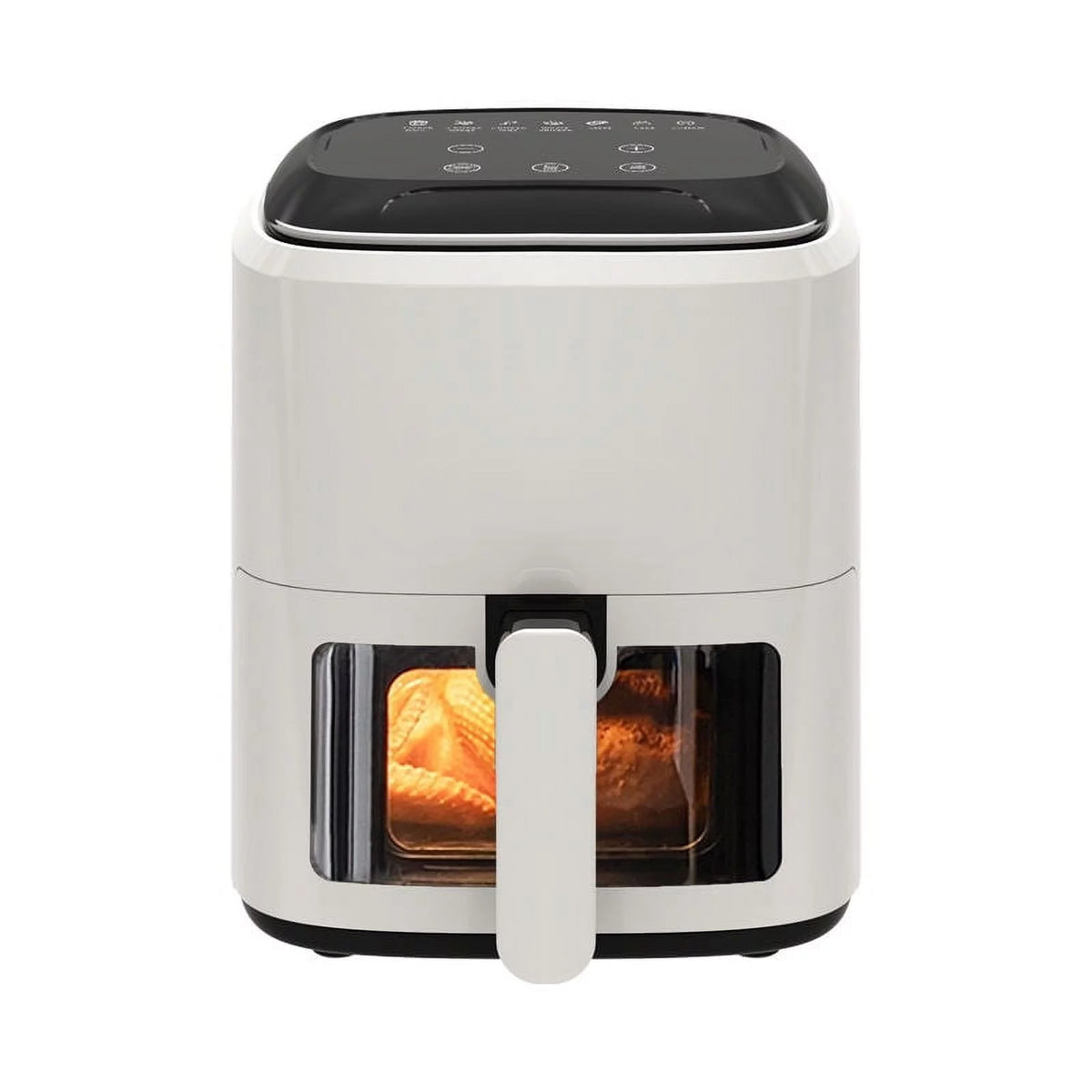 Black 4.5L Electronic Air Fryer with Non-stick Basket R76983